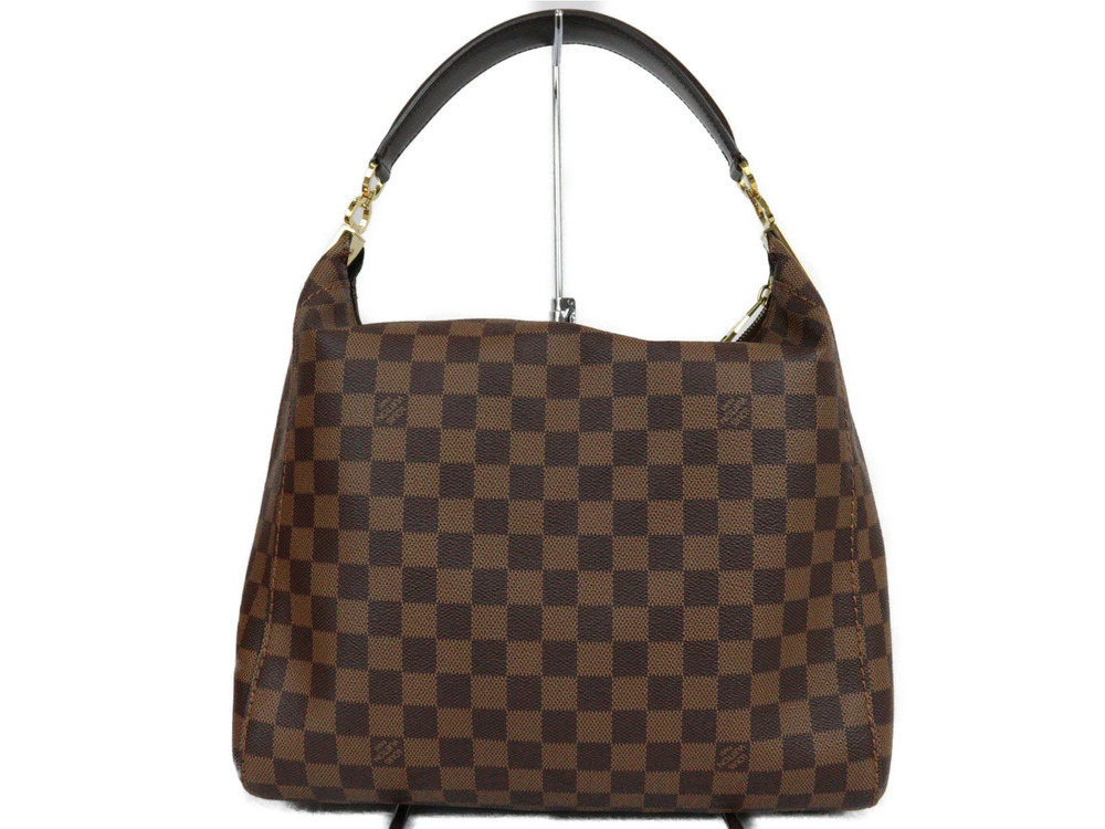 Louis Vuitton Brown Damier Handbag Portobello Brown